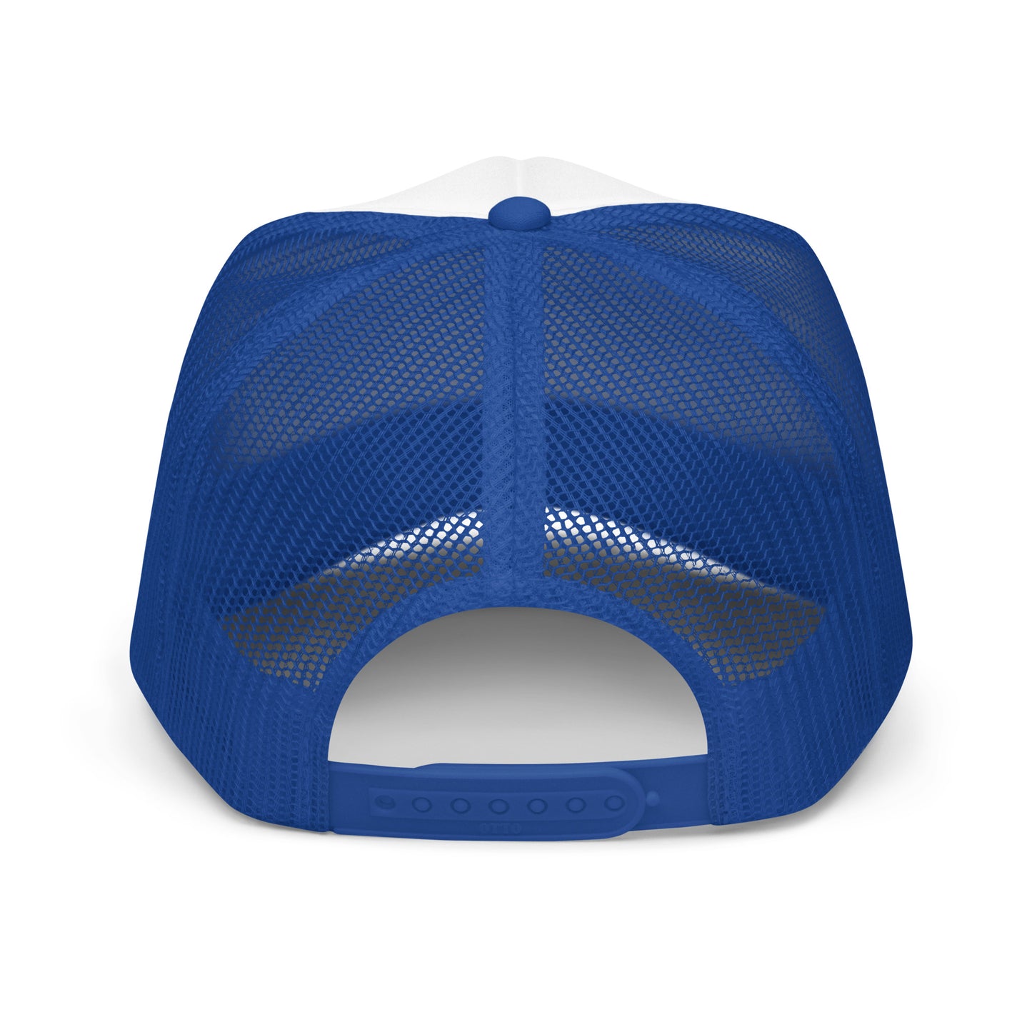 Thread White and Blue Foam Trucker Hat