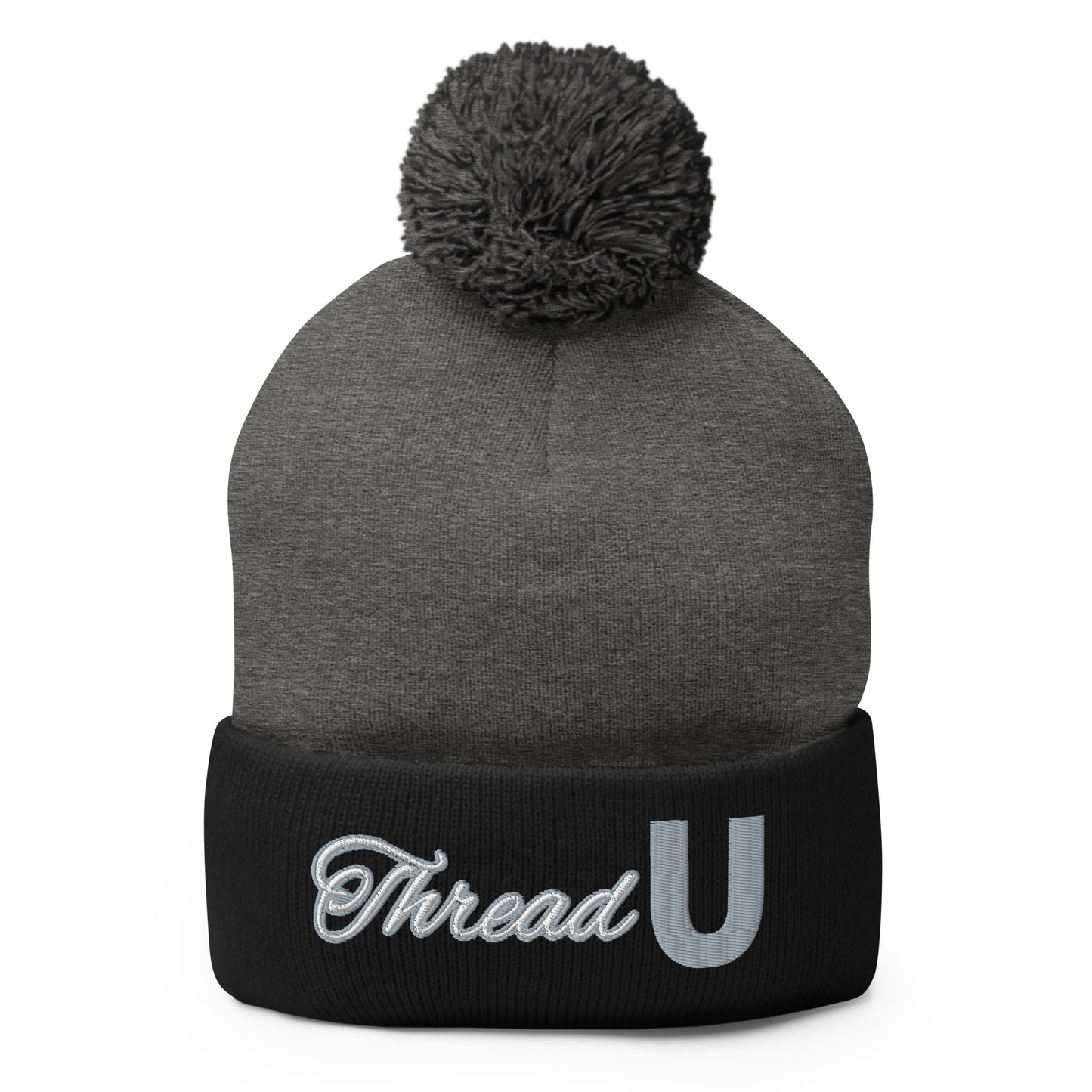 Thread U Pom-Pom Beanie
