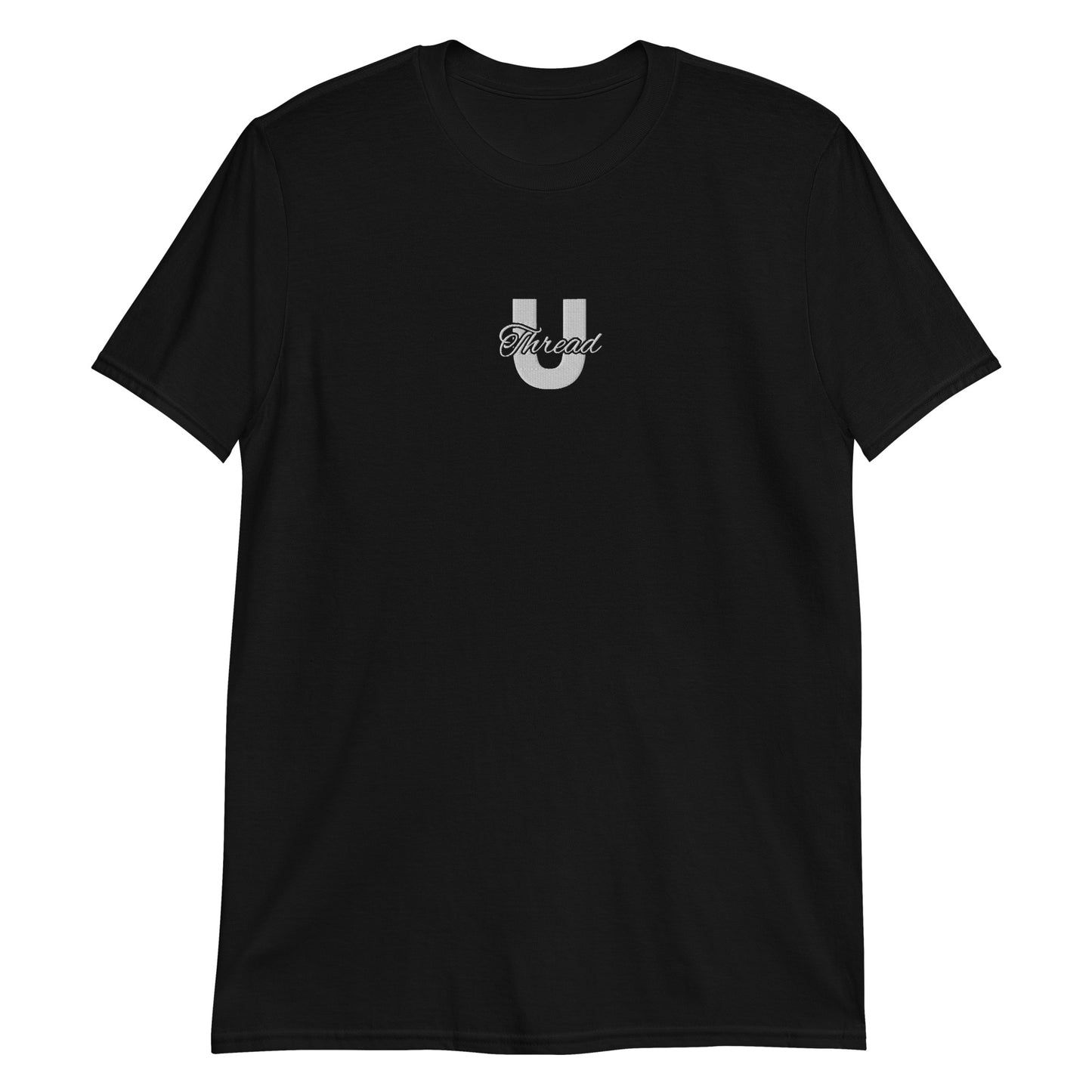Embroidered Logo Tee - Black