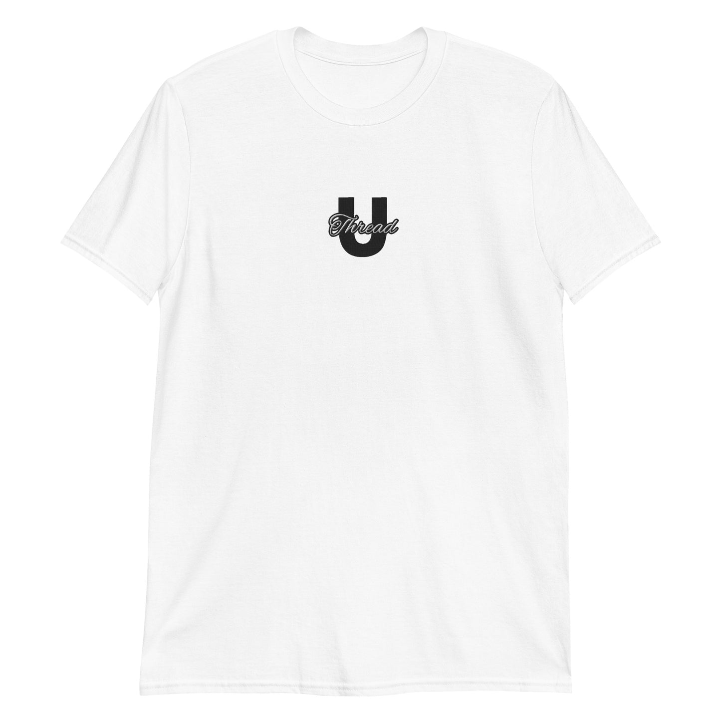Embroidered Logo Tee - White